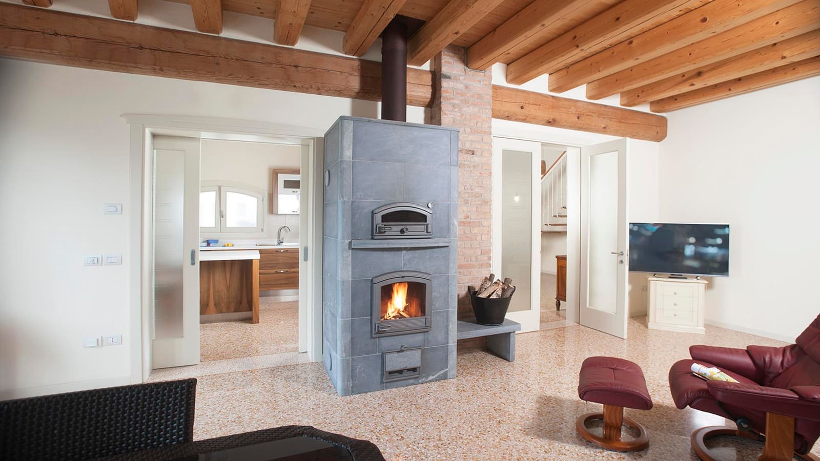 Tulikivi stock soapstone masonry heater